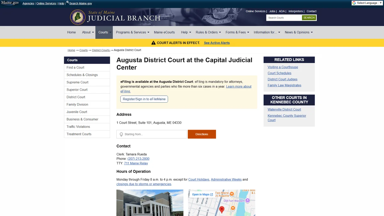 Capital Judicial Center - Augusta, ME