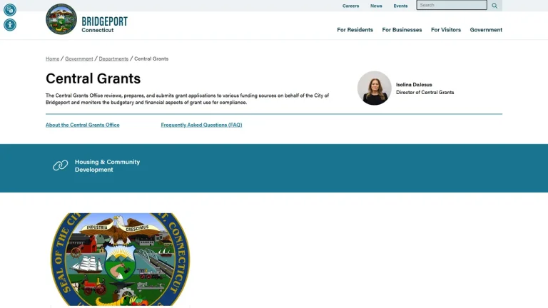 Central Grants Office - Bridgeport, CT