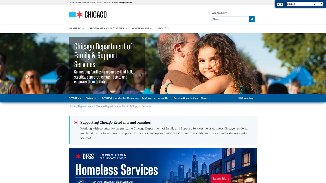 Chicago Department of Family and Support Services - Chicago, IL