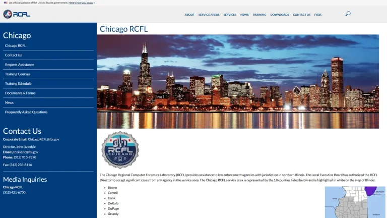 Chicago Regional Computer Forensics Laboratory (RCFL) - Chicago, IL