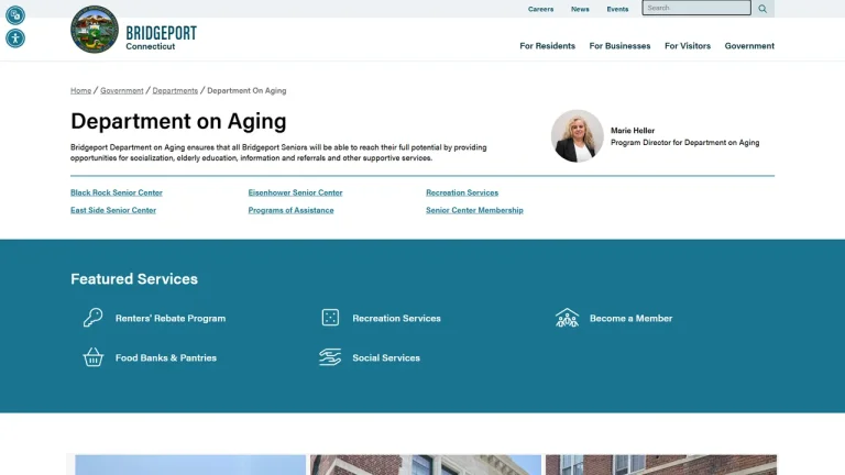 City of Bridgeport Department on Aging - Bridgeport, CT