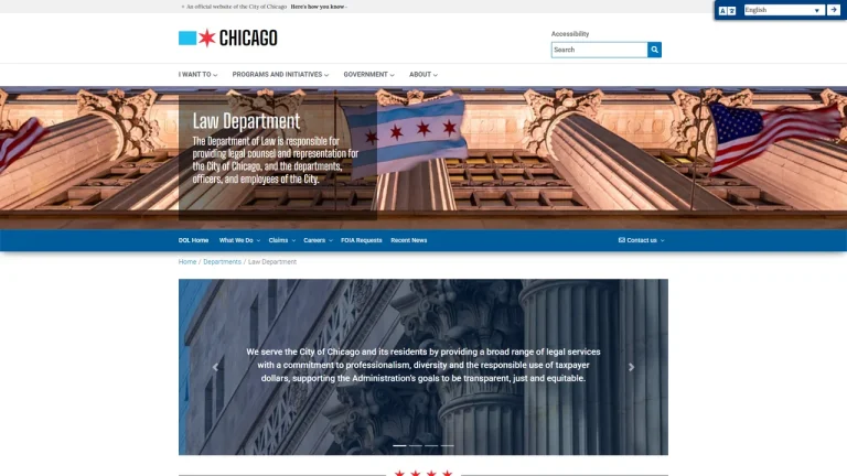 City of Chicago Law Department: Investigations Division - Chicago, IL