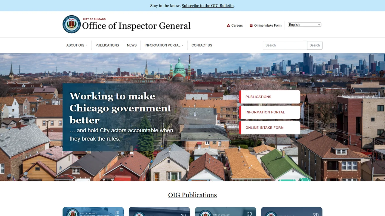 City of Chicago Office of Inspector General - Chicago, IL