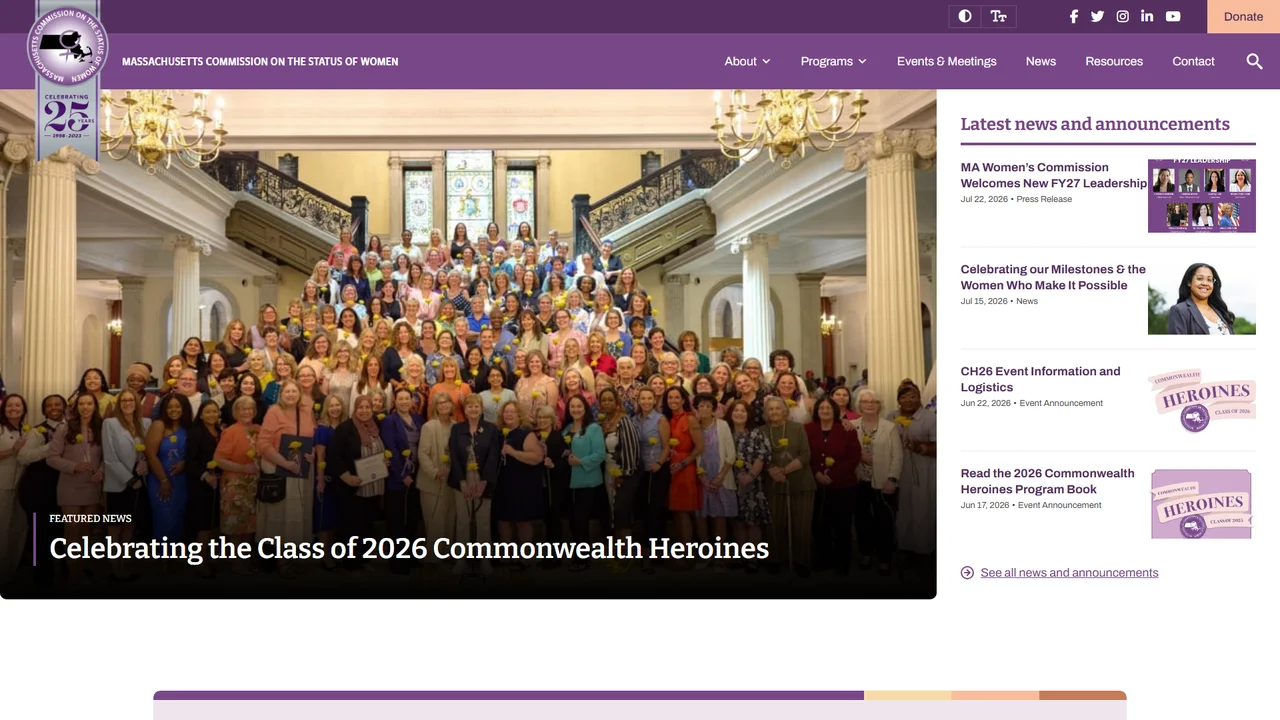 Commission On The Status of Women - Boston, MA