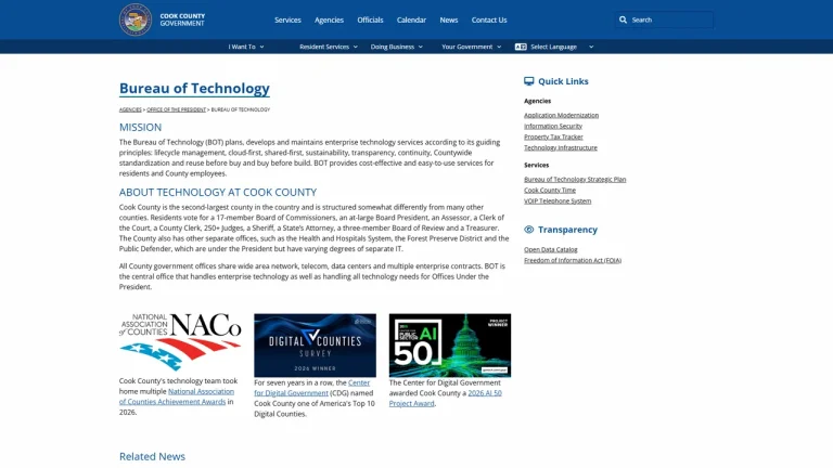 Cook County Bureau of Technology - Chicago, IL