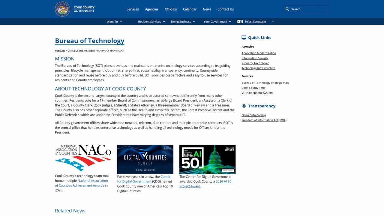 Cook County Bureau of Technology - Chicago, IL
