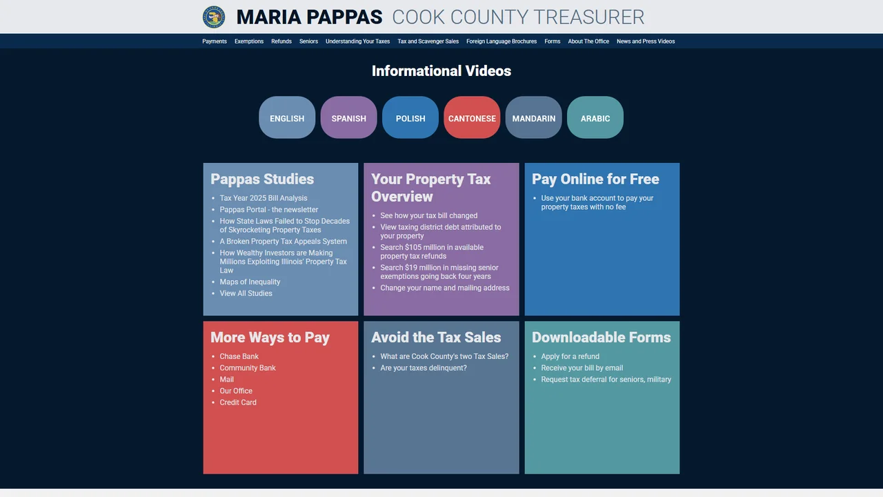 Cook County Treasurer's Office - Chicago, IL