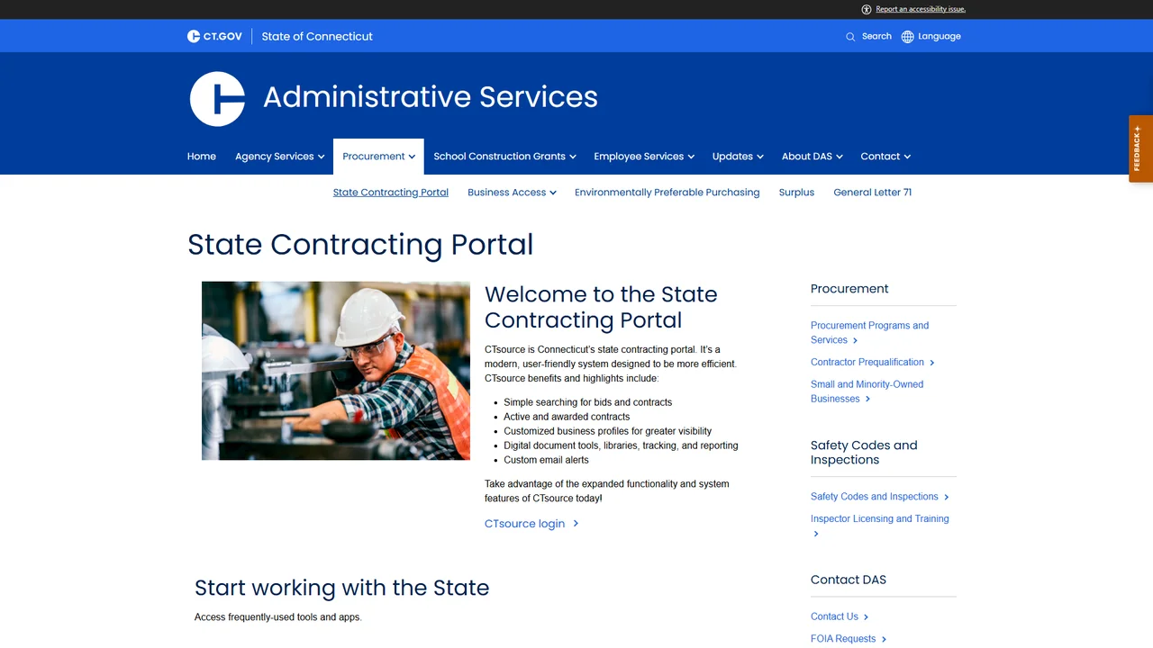 CT DAS Procurement Division - Hartford, CT
