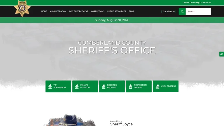Cumberland County Sheriff's Office - Portland, ME