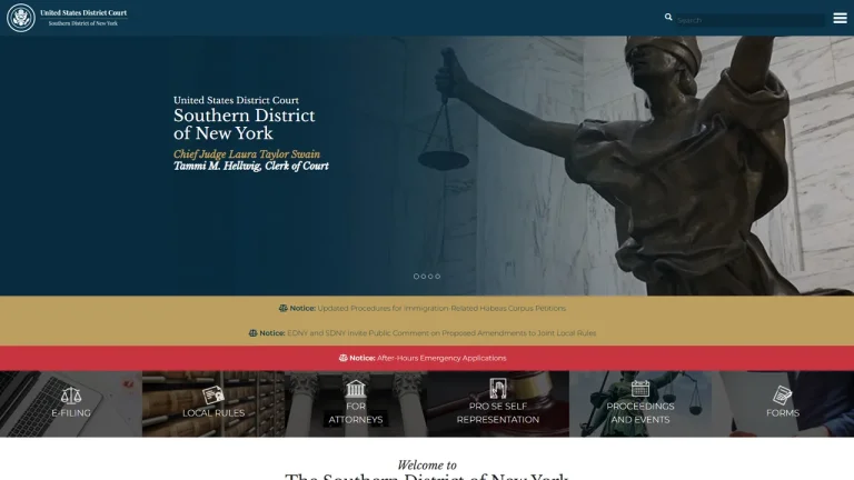 Daniel Patrick Moynihan Courthouse (U.S. District Court, Southern District of New York)