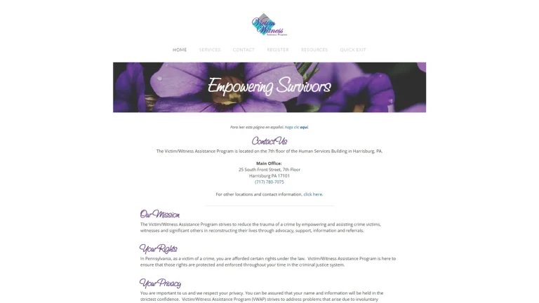 Dauphin County Victim Witness Assistance Program - Harrisburg, PA