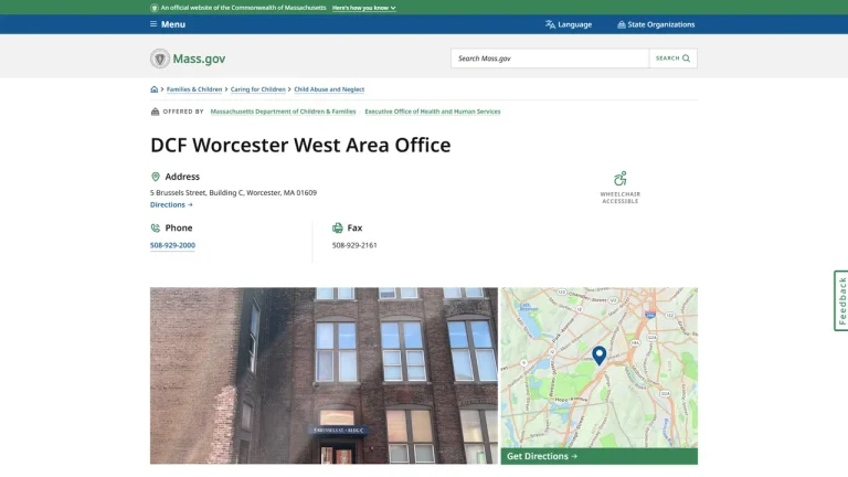 Department of Children and Families - Worcester, MA