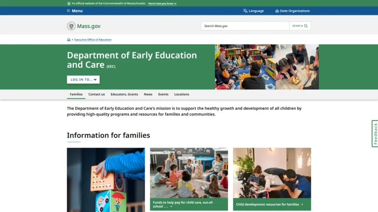 Department of Early Education and Care - Central MA Office - Worcester, MA
