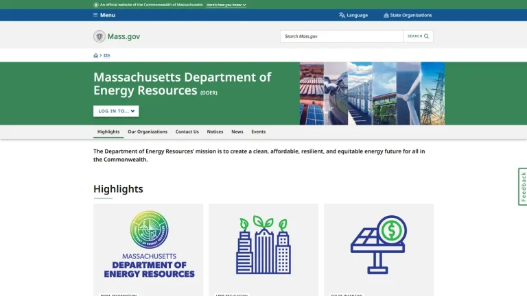 Department of Energy Resources - Boston, MA