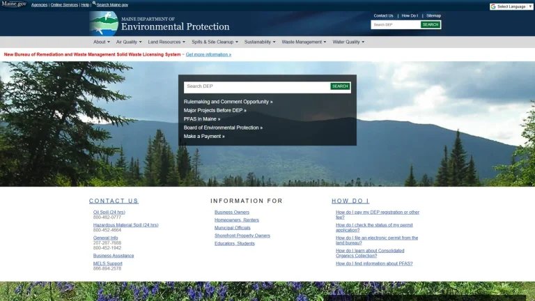 Department of Environmental Protection - Portland, ME