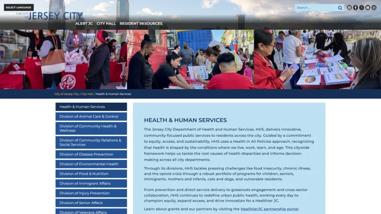 Department of Health and Human Services - Jersey City, NJ