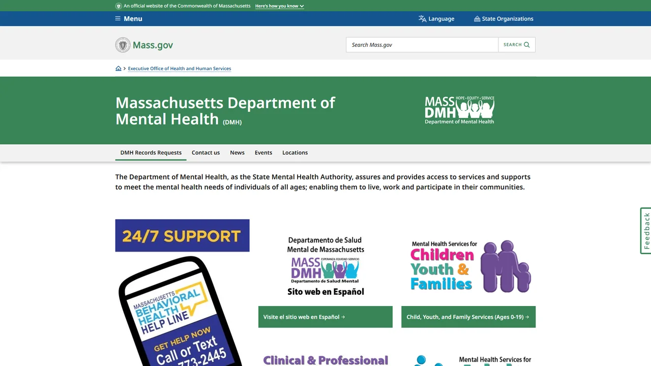 Department of Mental Health - Boston, MA