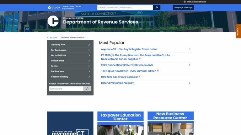 Department of Revenue Services - Hartford, CT