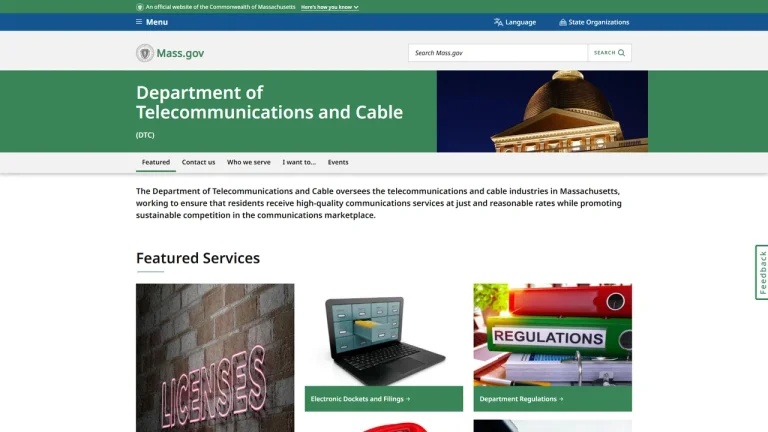 Department of Telecommunications and Cable - Boston, MA