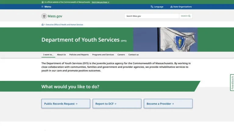 Department of Youth Services - Boston, MA