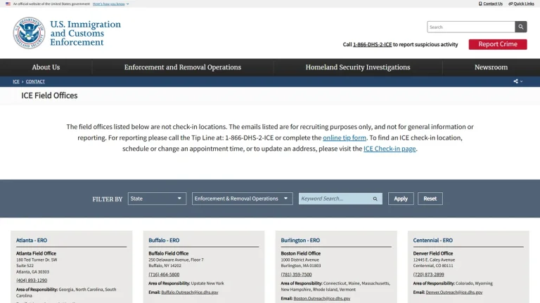 DHS ICE ERO Philadelphia Field Office - Philadelphia, PA