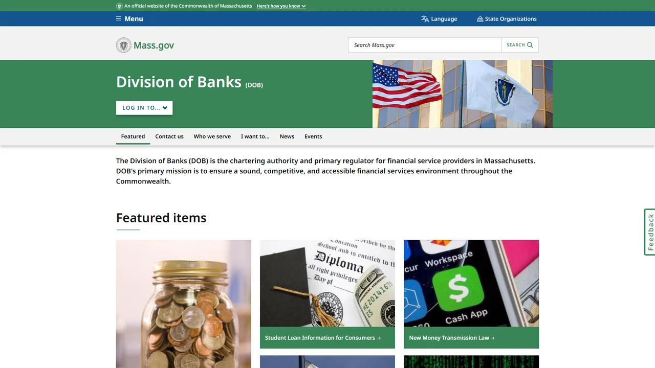 Division of Banks - Boston, MA