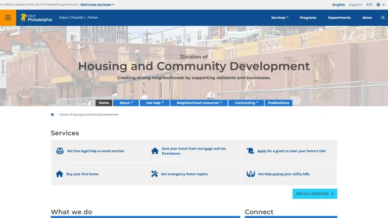 Division of Housing and Community Development - Philadelphia, PA