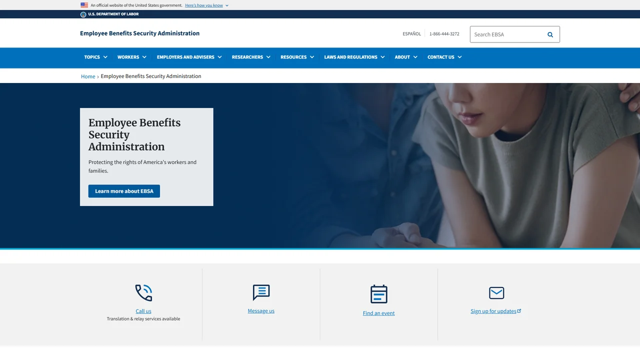 Employee Benefits Security Administration (EBSA) - Chicago, IL