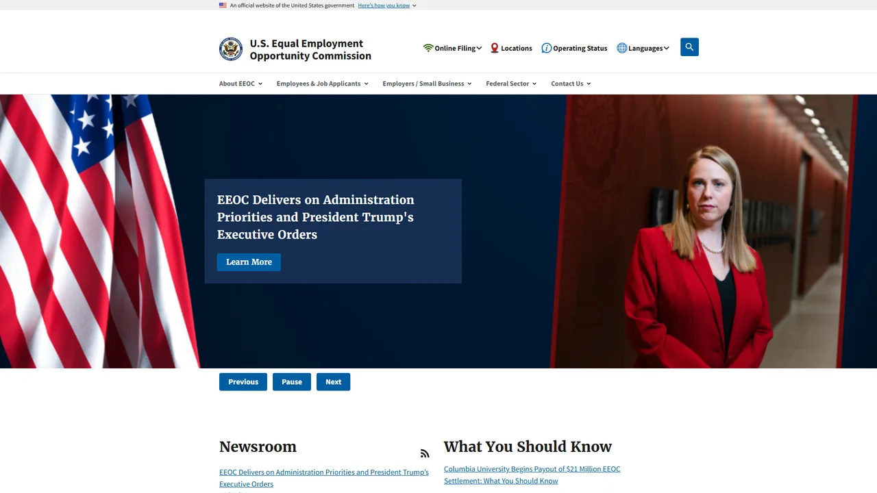 Equal Employment Opportunity Commission - Newark, NJ