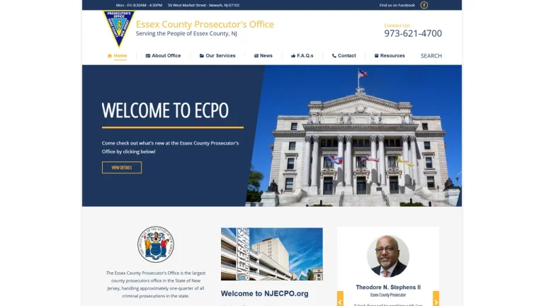 Essex County Prosecutor's Office - Newark, NJ