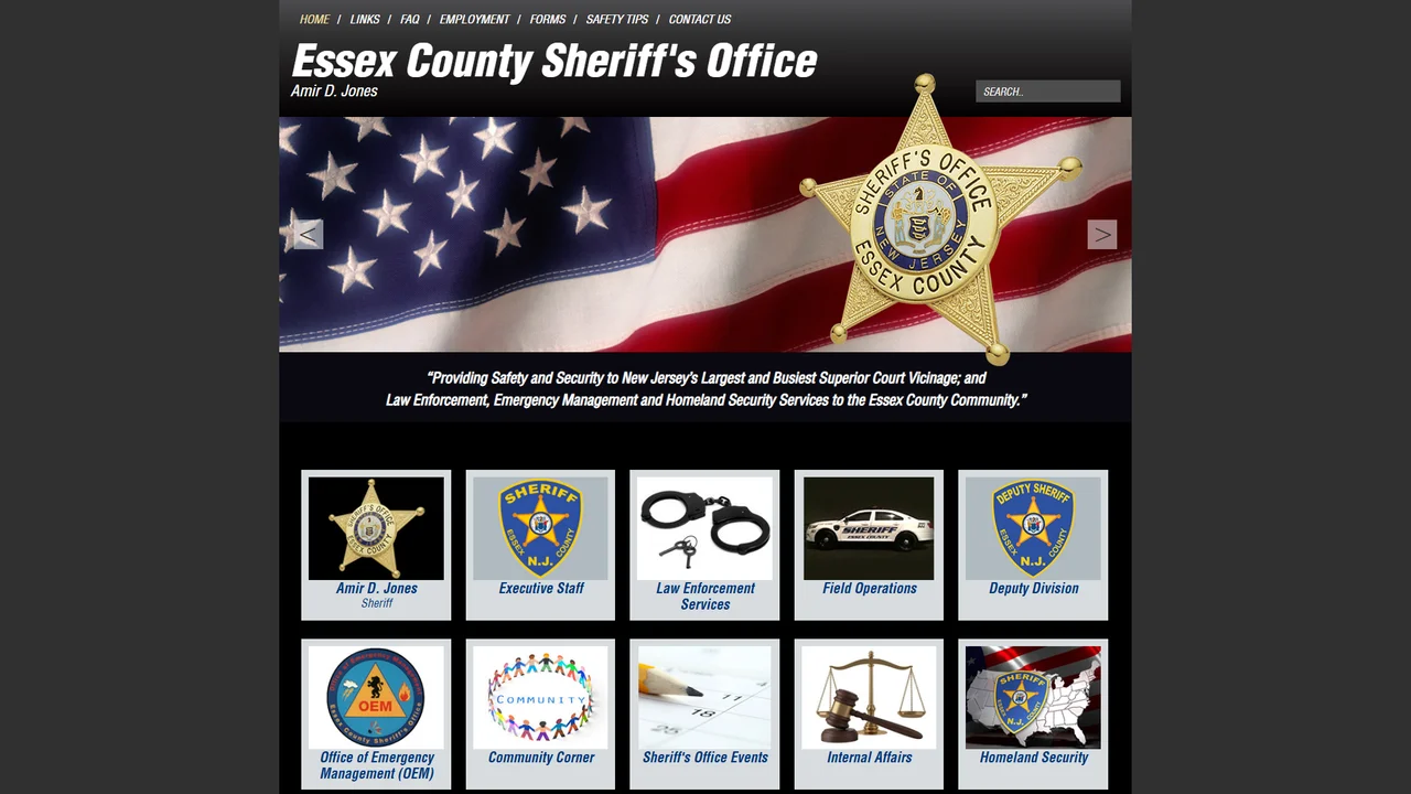 Essex County Sheriff's Patrol Division - Newark, NJ