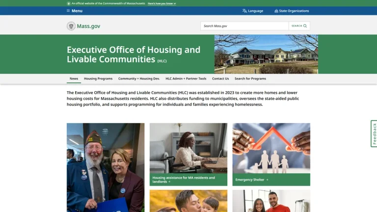 Executive Office of Housing and Livable Communities - Boston, MA