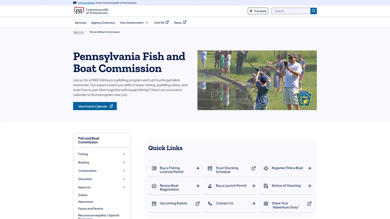 Fish and Boat Commission License Division - Harrisburg, PA