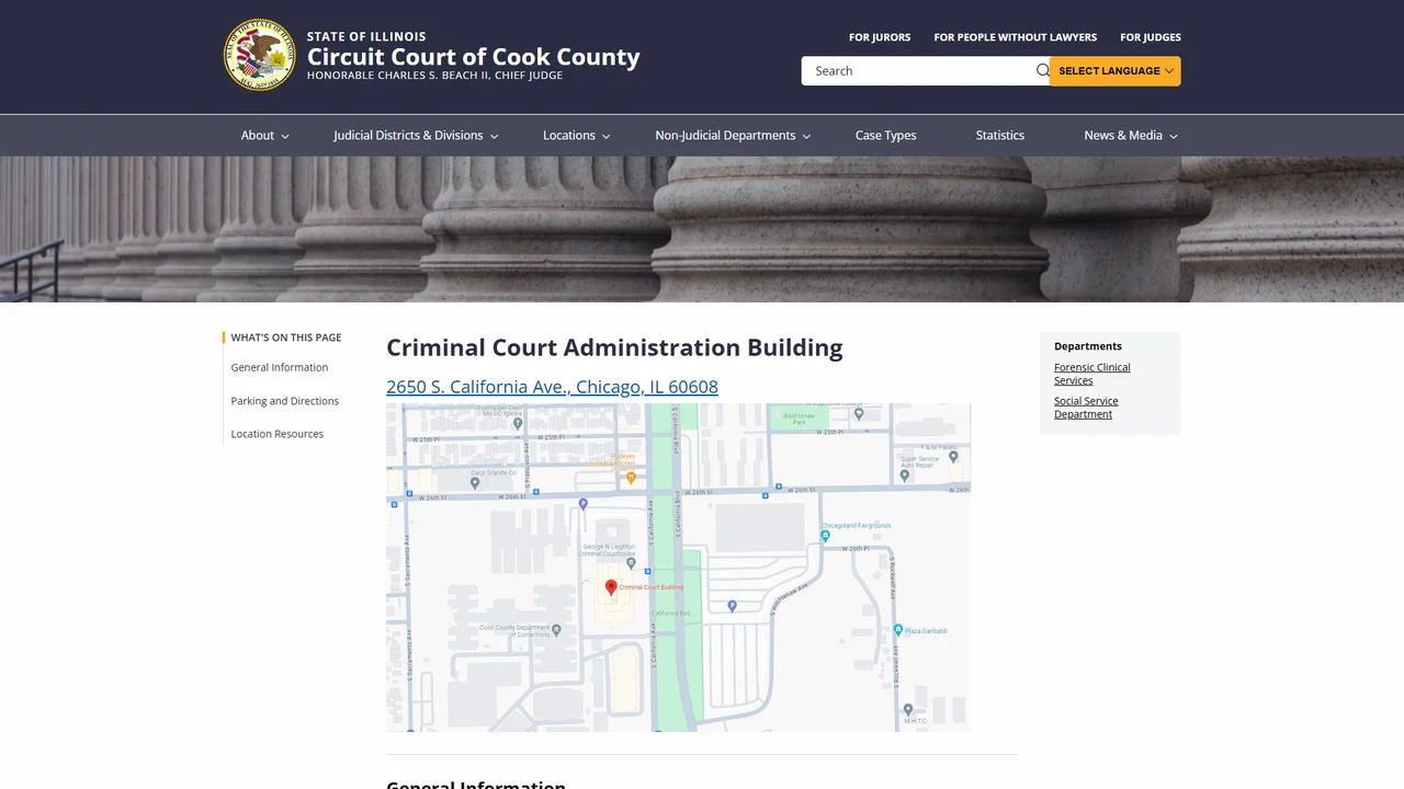George N. Leighton Criminal Court Building - Chicago, IL