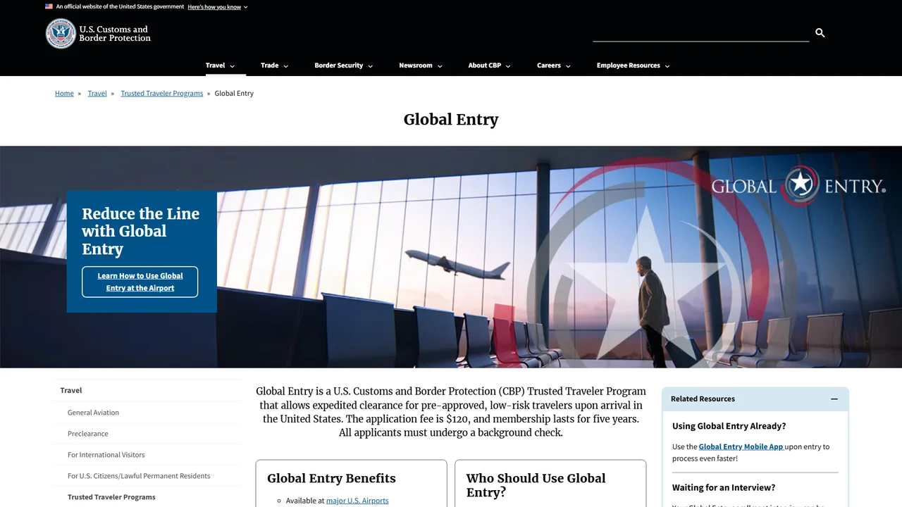 Global Entry Enrollment Center - Chicago, IL