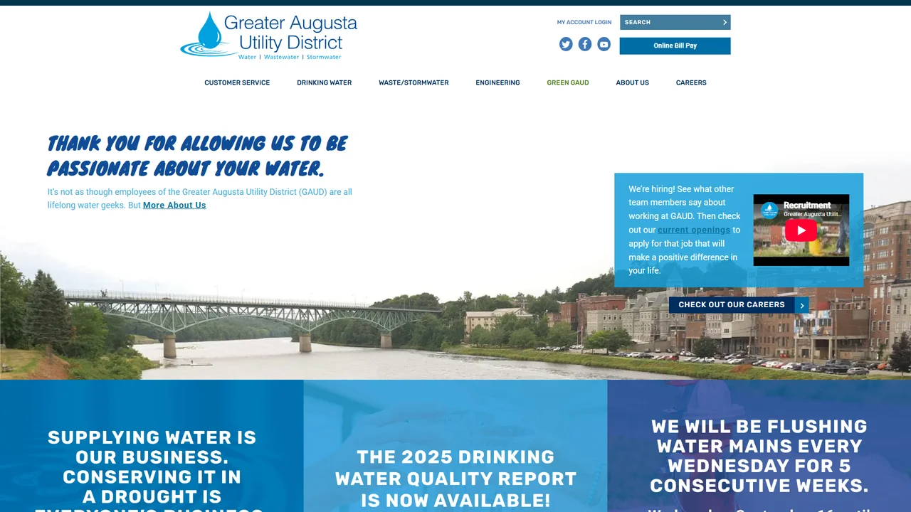 Greater Augusta Utility District - Augusta, ME