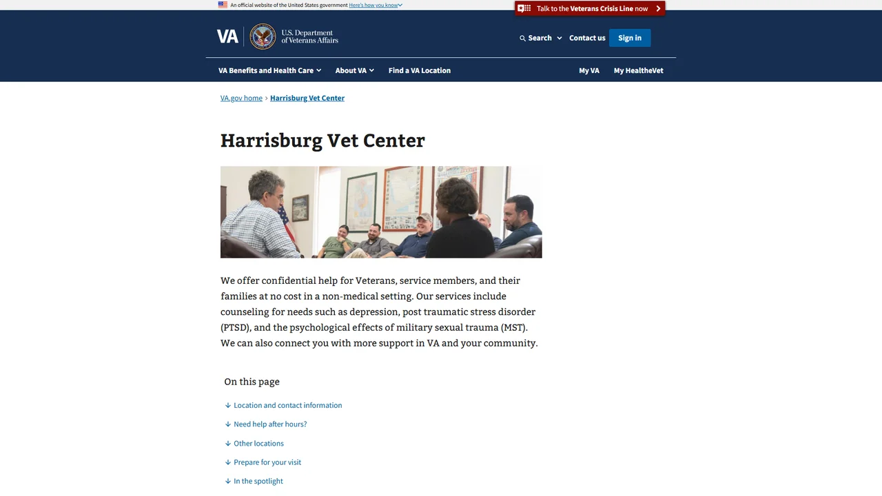 Harrisburg Vet Center - Harrisburg, PA