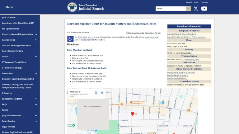 Hartford Juvenile Detention Center - Hartford, CT