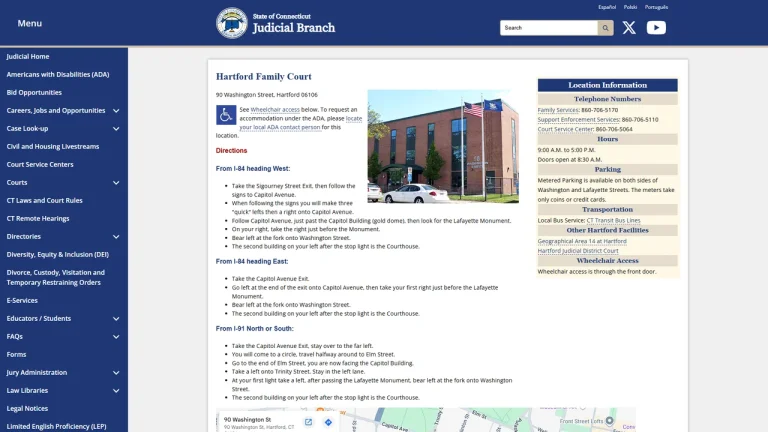 Hartford Superior Court - Family - Hartford, CT