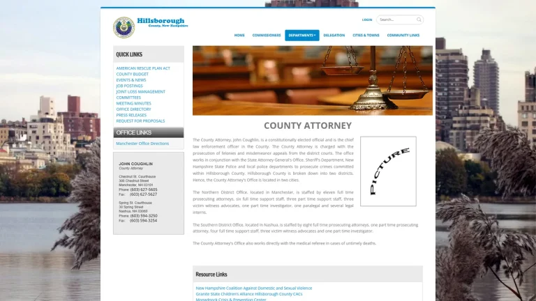 Hillsborough County Attorney's Office - Manchester, NH