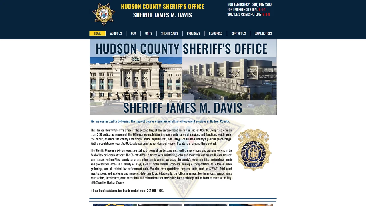 Hudson County Sheriff's Office - Jersey City, NJ