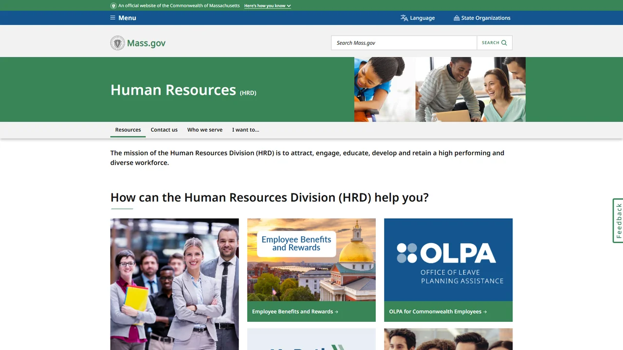 Human Resources Division - Boston, MA