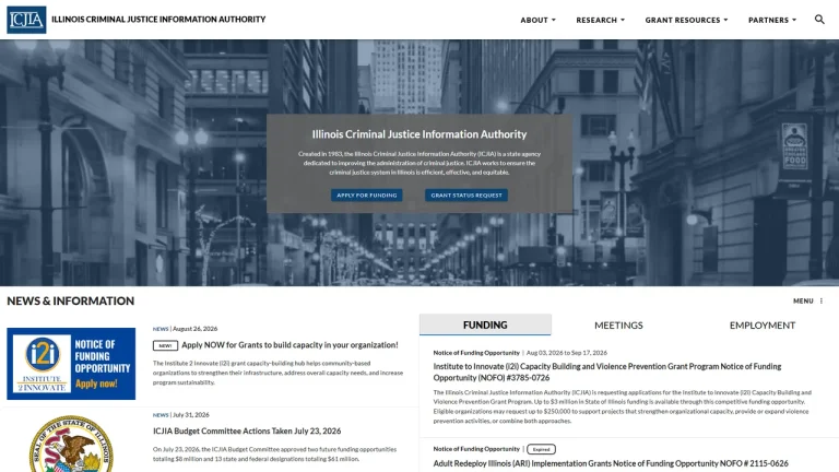 Illinois Criminal Justice Information Authority - Chicago, IL