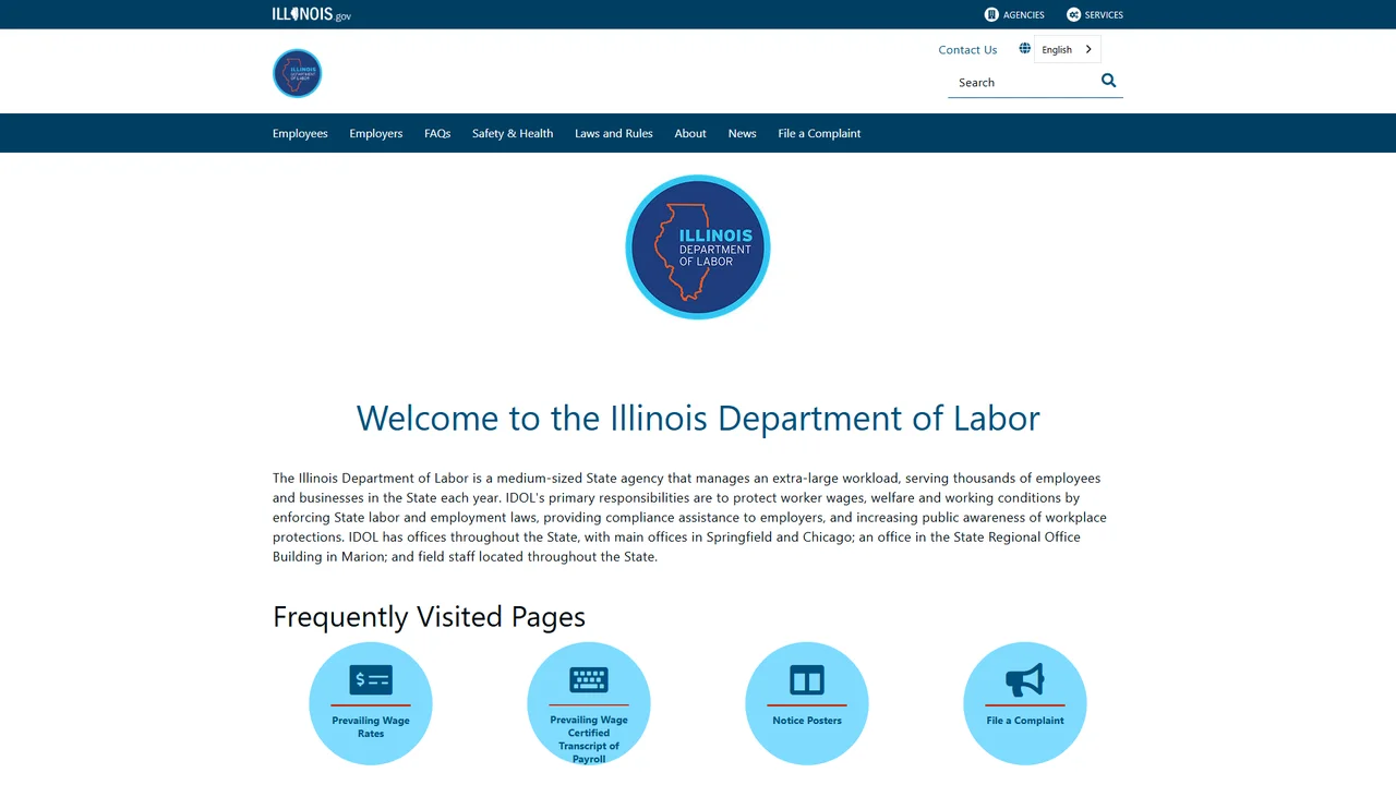 Illinois Department of Labor - Chicago, IL