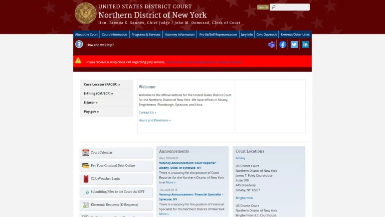 James T. Foley U.S. Courthouse - Albany, NY