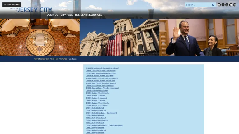 Jersey City Budget Office - Jersey City, NJ