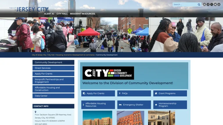 Jersey City Division of Community Development - Jersey City, NJ