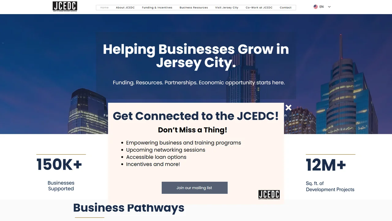 Jersey City Economic Development Corporation - Jersey City, NJ
