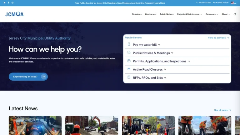 Jersey City Municipal Utilities Authority - Jersey City, NJ