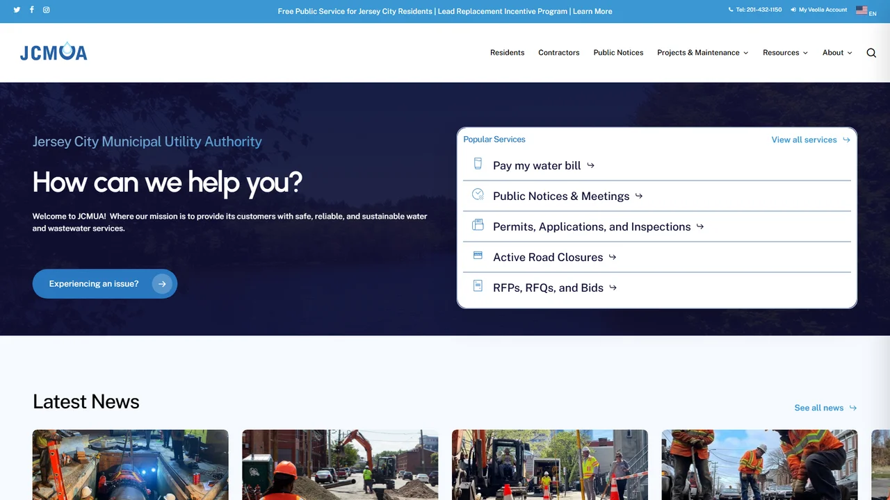 Jersey City Municipal Utilities Authority - Jersey City, NJ